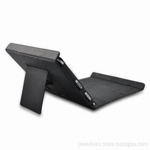 Leather Case for Apple's iPad with Kickstand, Available in Various Colors